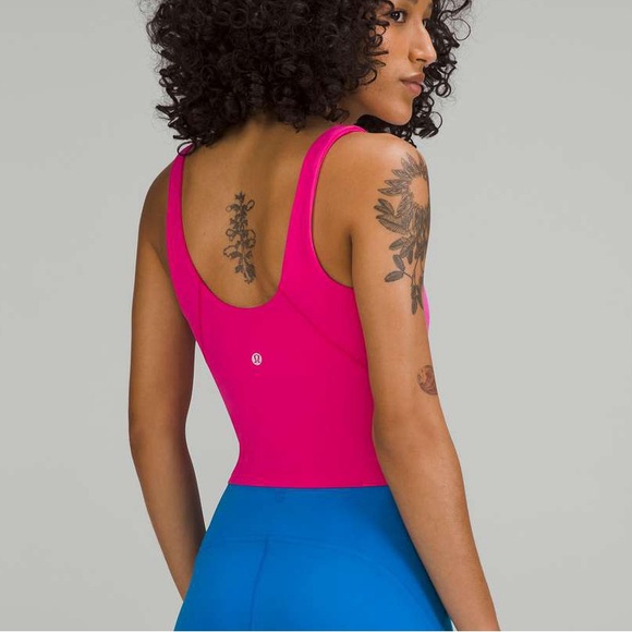 Lululemon Align Tank Top Sonic Pink size 4 W1DUDS Nulu Lulu women’s - Picture 2 of 7